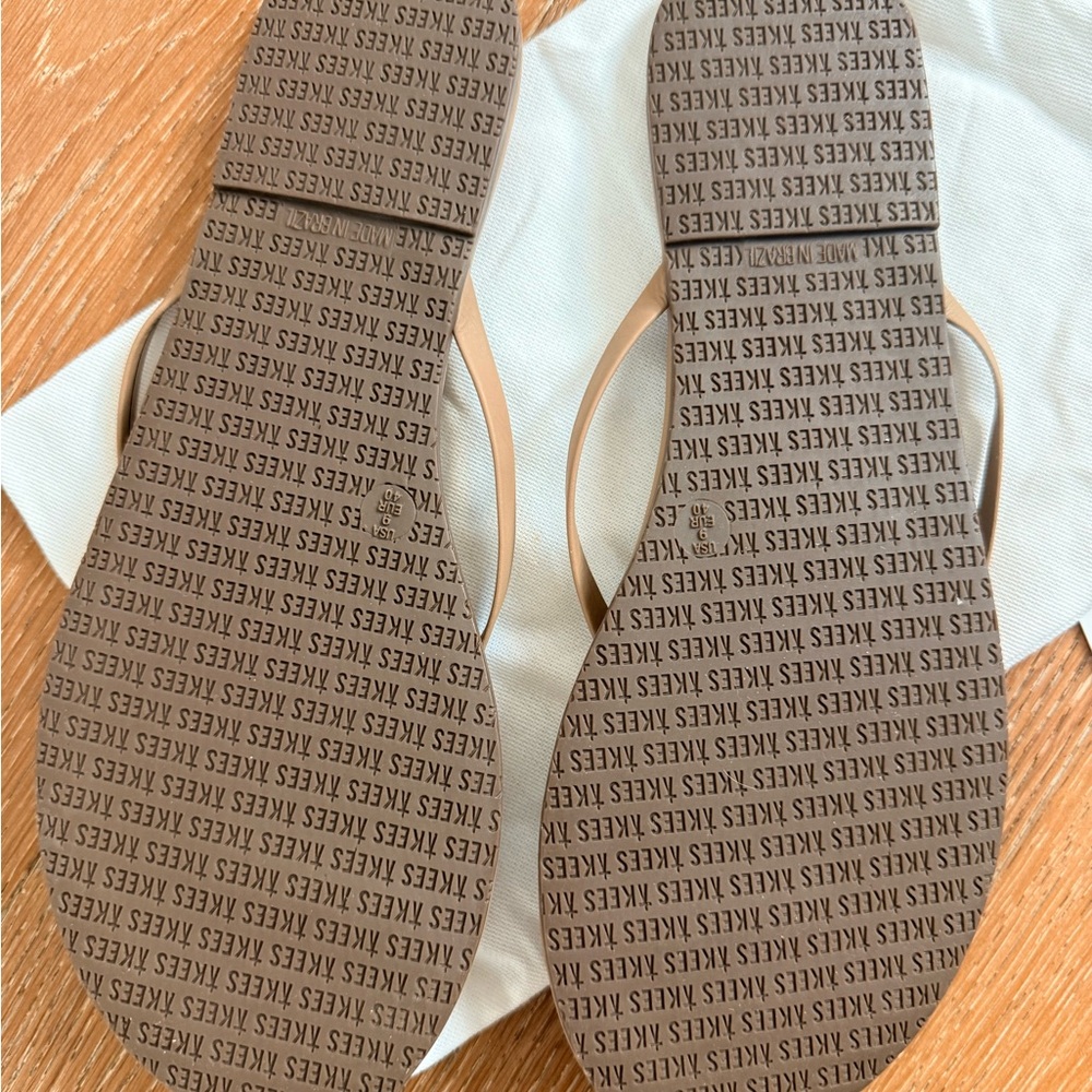NWT- TKEES Foundations Matte Flip Flop Sandals- US 9/EUR 40 - Picture 3 of 5